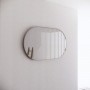 Me Brushed Nickel Framed Oval Mirror 1200 * 700 Me Brushed Nickel Framed Oval Mirror 1200 * 700